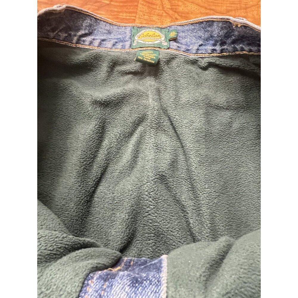 Vtg Cabela’s Men’s 40x30 Fleece Lined Jeans Outdoor Winter Cold Weather Pants - Picture 6 of 9